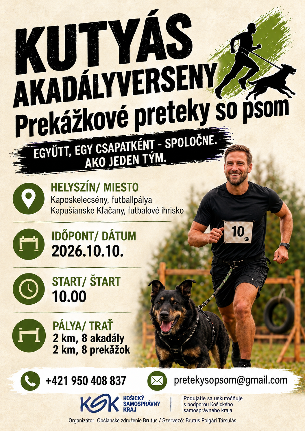 Kutyás Akadályverseny Plakát